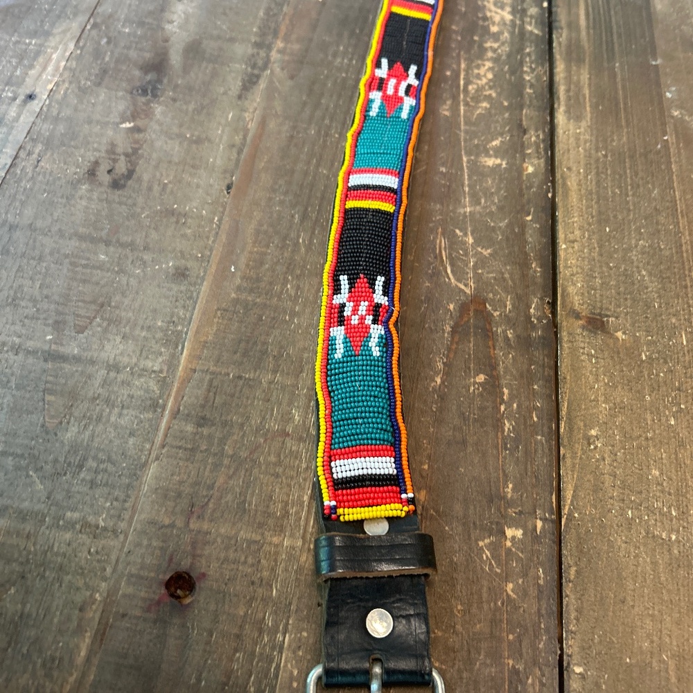 African Bead Belt